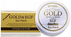 Petitfee Гидрогелевые патчи для глаз EGF и золото