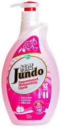 Jundo Концентрированный Эко гель с гиалуроновой кислотой для мытья посуды и детских принадлежностей Sakura 1 л