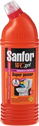 Sanfor WC Гель для чистки унитаза Super Power 1 кг