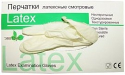 Top Glove Перчатки латексные неопудренные Latex размер L 100 шт