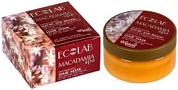 Ecolab Spa Маска питательная для тонких и ломких волос масло Макадамии Объём и Глубокое восстановление банка 200 мл