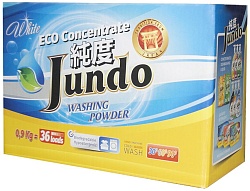 Jundo White Экологичный концентрированный порошок для стирки белого белья 36 стирок 900 г