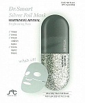 Dr. Smart Silver Foil Маска для ровного цвета лица и молодости кожи