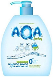AQA baby Жидкое мыло для малыша с дозатором 300 мл