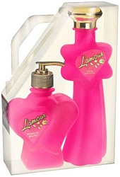 Lamour подарочный набор Эдем Гель + мыло розовое 320 г + 350 г