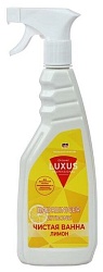 Luxus Жидкое средство для чистки ванны "Чистая ванна Лимон"  Спрей 500 мл