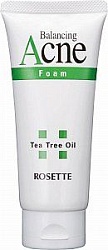 Rosette Acne Balancing Tea Tree Oil Пенка для умывания для проблемной кожи с натуральным маслом чайного дерева 120 г
