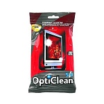 OptiClean салфетки влажные для плазменных экранов, 50 шт