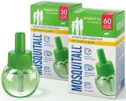 Mosquitall Жидкость от комаров "Защита для взрослых" 60 ночей