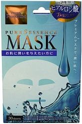 Japan Gals Premium Маска для лица c тремя видами гиалуроновой кислоты 30 шт