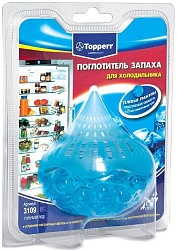 Topperr Поглотитель запахов в холодильнике голубой лёд