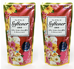 Nihon Кондиционер-ополаскиватель Softener floral с нежным цветочным ароматом м/у 500 мл * 2 штуки