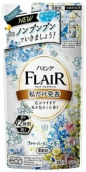 Kao Flair Fragrance Flower Harmony Кондиционер для белья с антибактериальным эффектом с ароматом Цветочная гармония 380 мл запасной блок