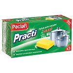 Paclan Губки для посуды Practi Maxi 3 шт.