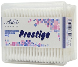 Aster Prestige Ватные косметические палочки 100% хлопок 300 шт.