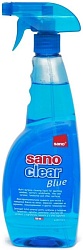 Sano Сlear Blue Средство для мытья стёкол и различных поверхностей придаёт блеск 1 л