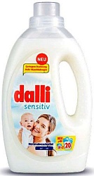 Dalli Sensitive Гель для стирки белого и цветного детского белья 1,1 л